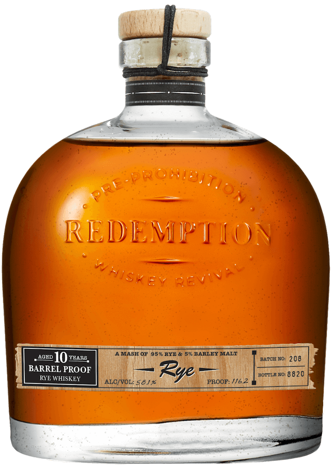 10 year rye whiskey