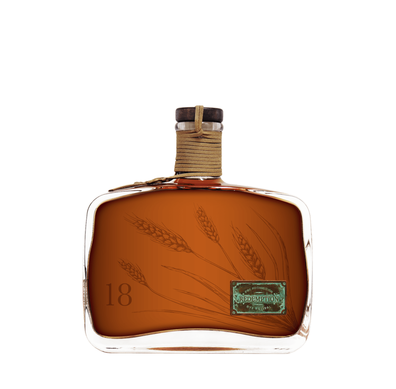 The Ancients. 18 Year Old Rye bottle