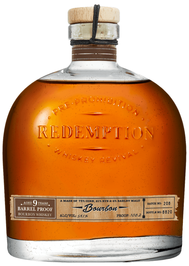 9 year barrel proof bourbon