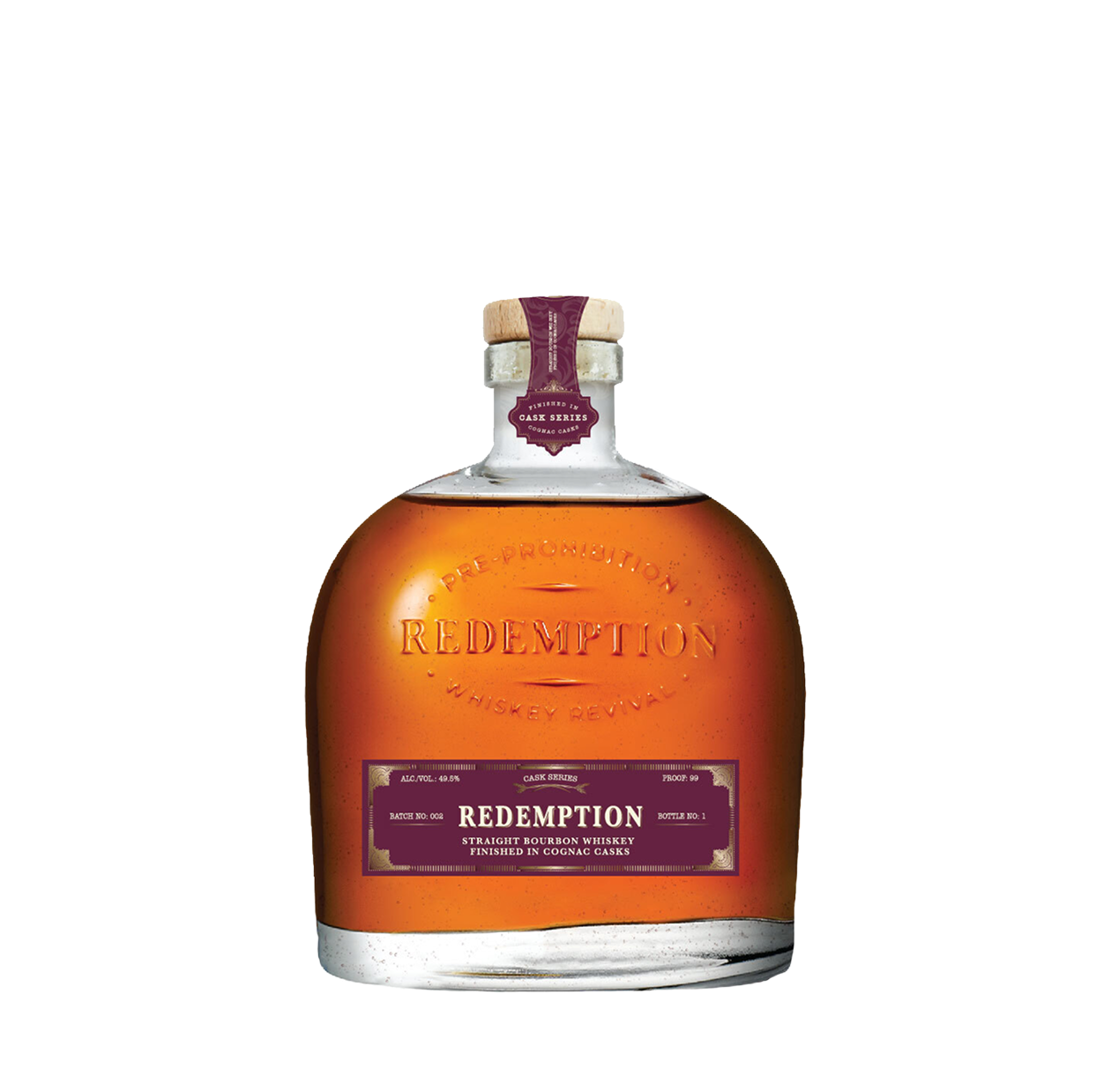 Redemption Whiskey - Cognac Cask Bottle