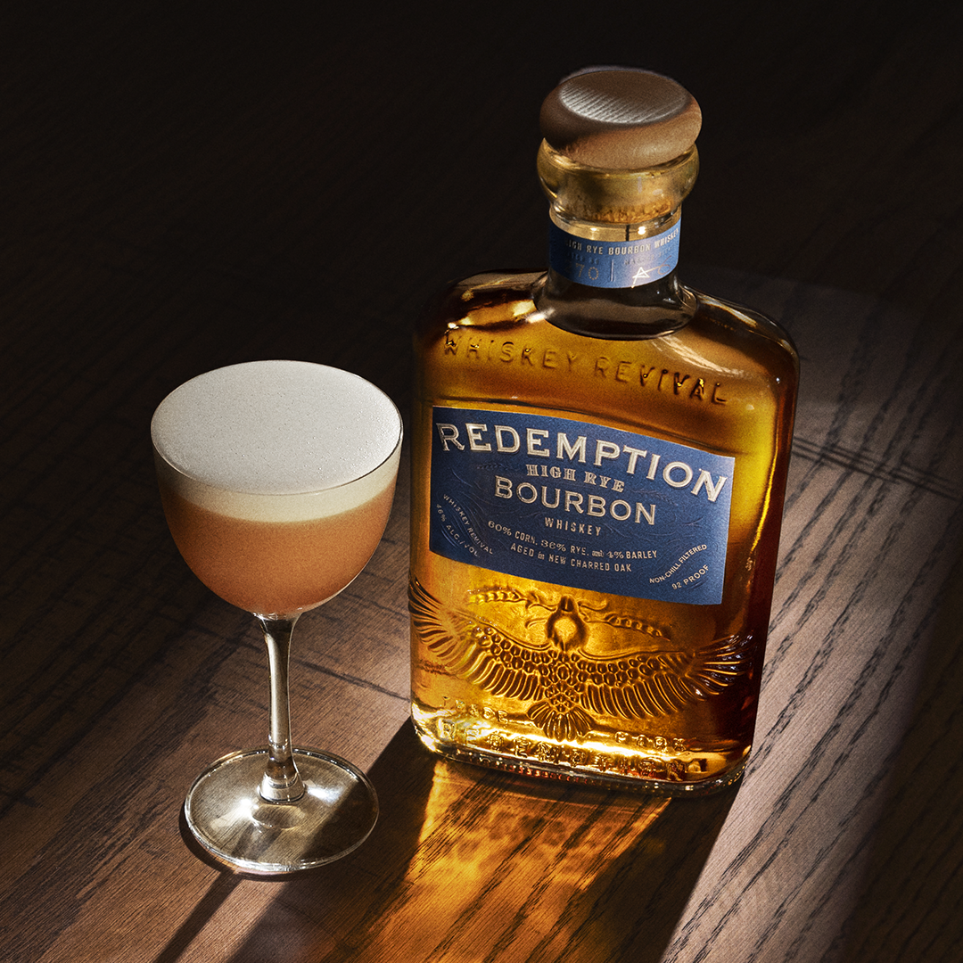 High Rye Bourbon Velvet Sour
