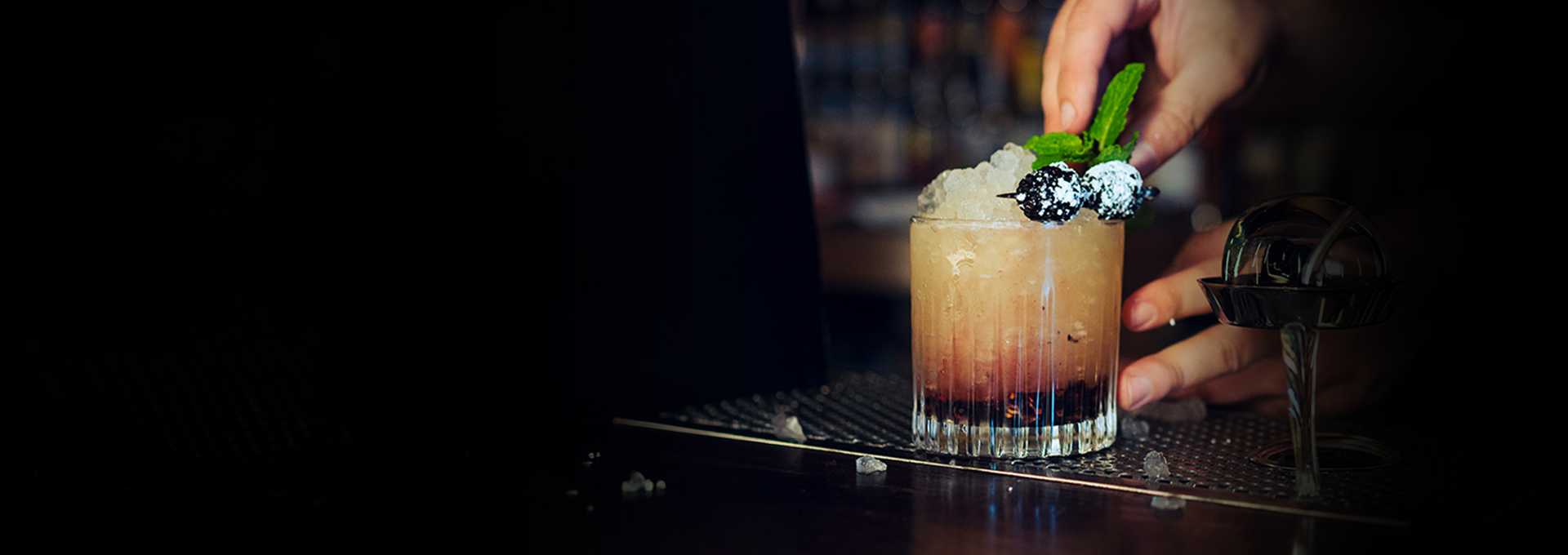 Bourbon Bramble
